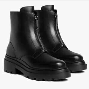 Thursday Boot Company Ryder Platform Black Leather (Size 9)